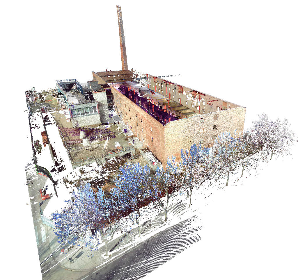 La Tejera Point Cloud Scanning